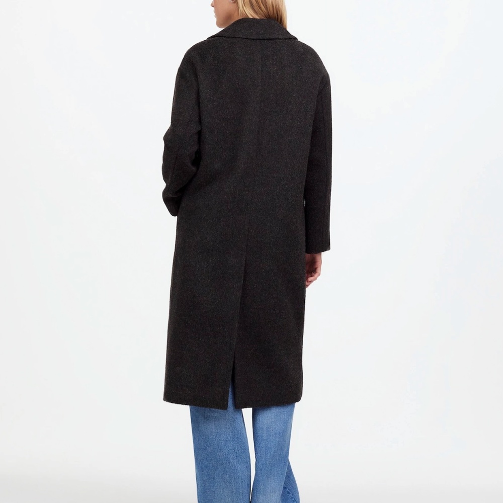 Madewell 🩶 Beautiful CHARCOAL Grey Women's Winter Coat 🤩 - Picture 3 of 13